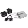 StarTech.com RS232 Seriell über Cat5 Extender, 1 km (3300 ft) Reichweite, Plug & Play, keine Software, DB9 Serielle Erweiterung - TAA