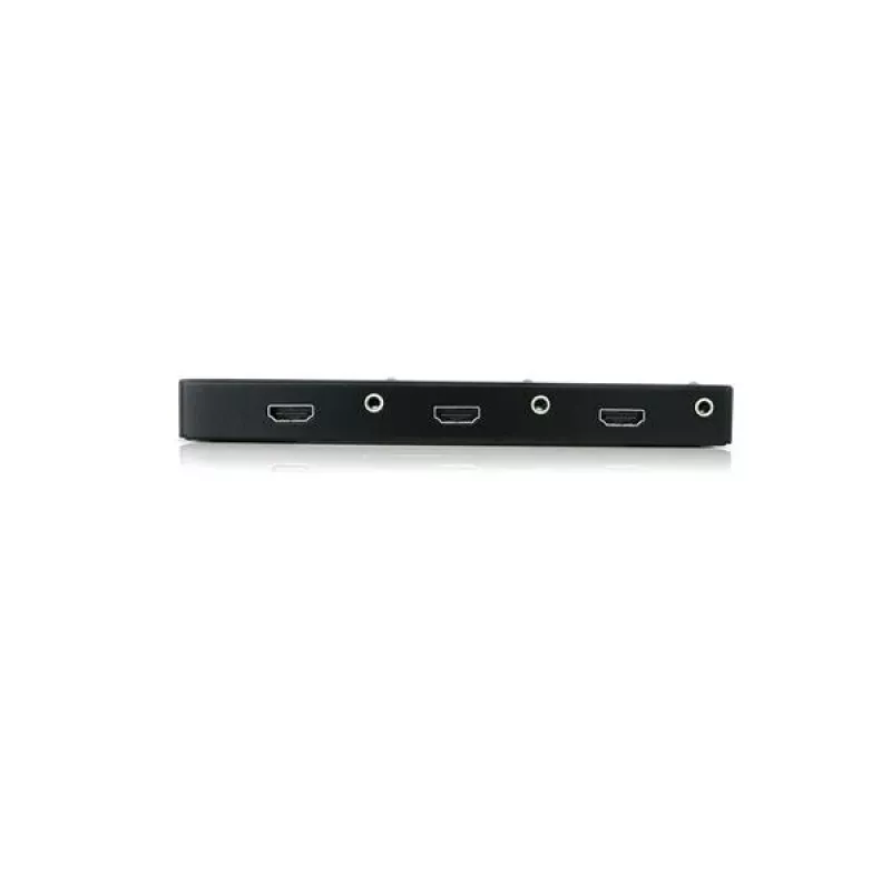 StarTech.com 2-Port HDMI-Splitter und Signalverstärker, HDMI, 2x HDMI, 1920 x 1200 Pixel, Schwarz, Stahl, 15 m