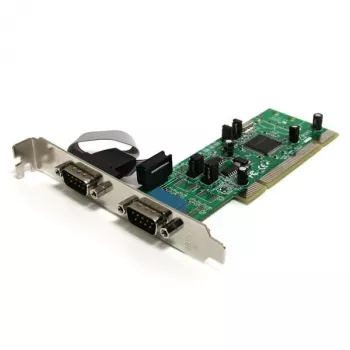 StarTech.com 2-Port PCI RS422/485 serielle Adapterkarte mit 161050 UART