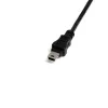 StarTech.com 1 ft Mini USB 2.0 Kabel - USB A auf Mini B F/M, 0,3 m, USB A, Mini-USB B, Stecker/Buchse, 0,48 Gbit/s, Schwarz
