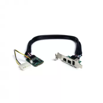 StarTech.com 3 Port 2b 1a 1394 Mini PCI Express FireWire-Kartenadapter