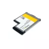 StarTech.com 2 Port Flush Mount ExpressCard 54mm SuperSpeed USB 3.0 Kartenadapter mit UASP-Unterstützung