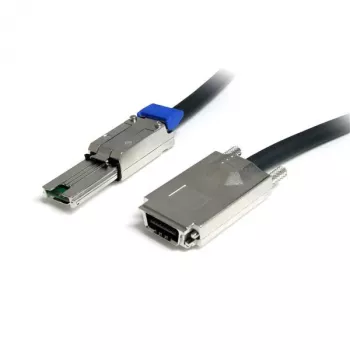 StarTech.com 2m Externes Serial Attached SCSI SAS-Kabel – SFF-8470 auf SFF-8088