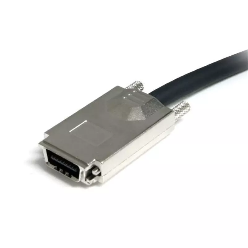 StarTech.com 2m Externes Serial Attached SCSI SAS-Kabel – SFF-8470 auf SFF-8088