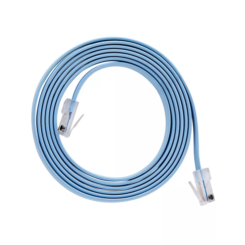 StarTech.com 6 ft Cisco Console Rollover Kabel - RJ45 M/M, 1,8 m, RJ-45, RJ-45, Blau