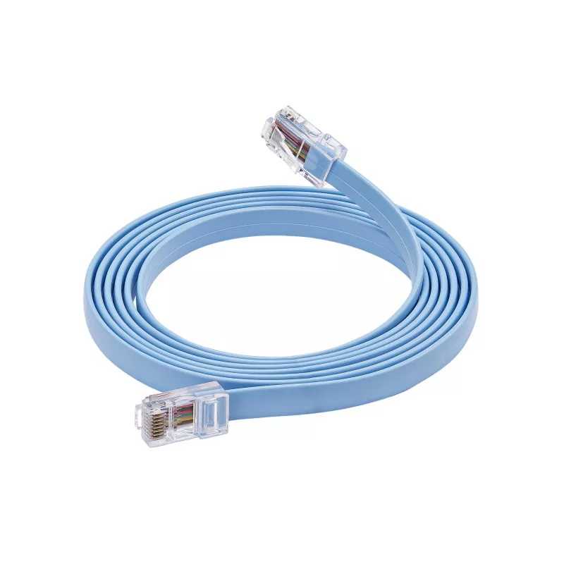 StarTech.com 6 ft Cisco Console Rollover Kabel - RJ45 M/M, 1,8 m, RJ-45, RJ-45, Blau