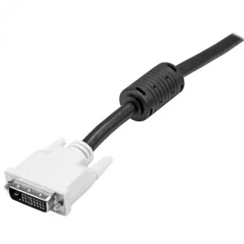 StarTech.com 2m DVI-D Dual Link Kabel – M/M, 2 m, DVI-D, DVI-D, Stecker, Stecker, Schwarz, Weiß