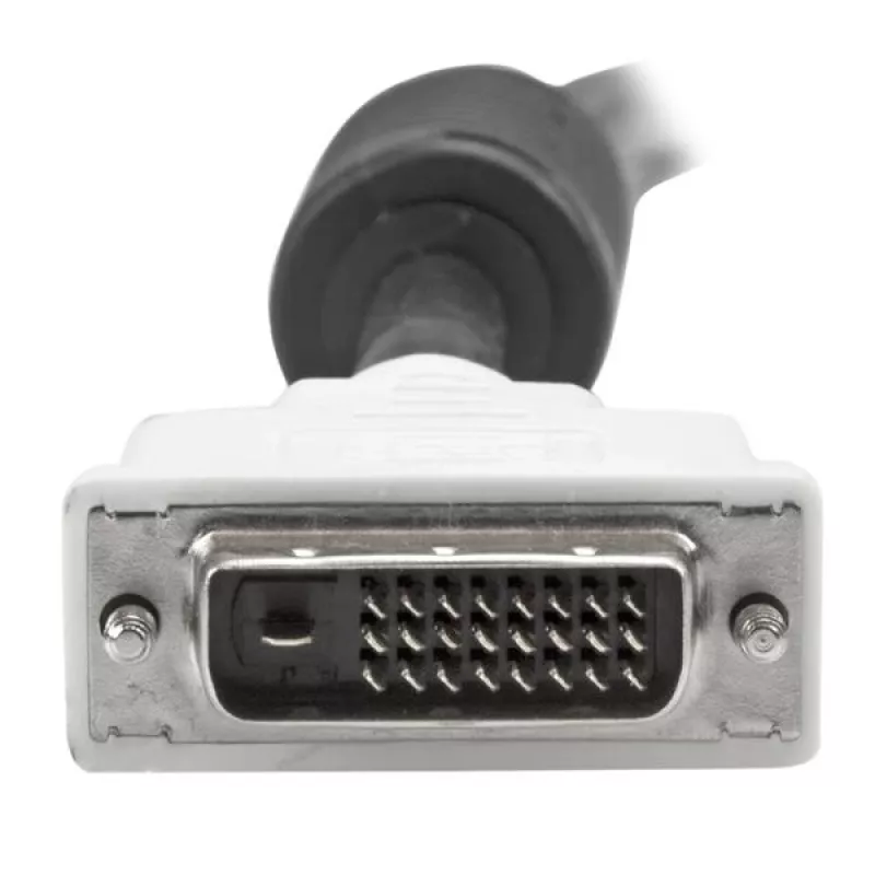 StarTech.com 2m DVI-D Dual Link Kabel – M/M, 2 m, DVI-D, DVI-D, Stecker, Stecker, Schwarz, Weiß