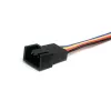 StarTech.com 12in 4-Pin-Lüfter-Stromversorgungs-Y-Kabel – F/M, Molex (4-pin), Molex (4-pin), 0,31 m, Stecker, Buchse, Mehrfarbig