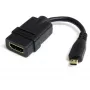 StarTech.com Micro HDMI auf HDMI Adapter - 4K 30Hz Video - Robuster High Speed Micro HDMI Typ-D auf HDMI 1.4 Konverter/Kabeladapter-Dongle - Ultra HD HDMI Monitore, Fernseher & Displays - Bu/St