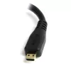 StarTech.com Micro HDMI auf HDMI Adapter - 4K 30Hz Video - Robuster High Speed Micro HDMI Typ-D auf HDMI 1.4 Konverter/Kabeladapter-Dongle - Ultra HD HDMI Monitore, Fernseher & Displays - Bu/St