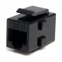 StarTech.com Cat 6 RJ45 Keystone Jack Netzwerkkoppler - F/F, Schwarz, RJ-45, RJ-45, 90 mm, 125 mm, 2 mm