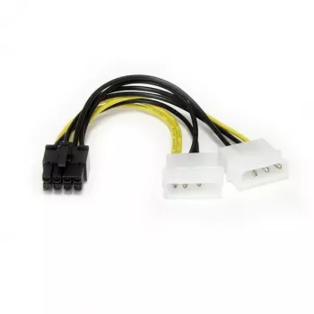 StarTech.com 15 cm LP4 auf 8-Pin PCI Express Grafikkarten-Stromadapter