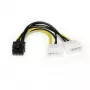 StarTech.com 15 cm LP4 auf 8-Pin PCI Express Grafikkarten-Stromadapter