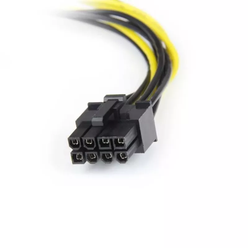 StarTech.com 15 cm LP4 auf 8-Pin PCI Express Grafikkarten-Stromadapter