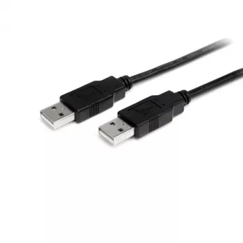 StarTech.com 2m USB 2.0 A-auf-A-Kabel - M/M, 2 m, USB A, USB A, USB 2.0, Schwarz