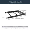 StarTech.com 1U universelle Server-Rack-Schienen, tiefenverstellbare Montageschienen für Server, 19-Zoll-Rack-Montageschienen