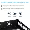 StarTech.com 1U universelle Server-Rack-Schienen, tiefenverstellbare Montageschienen für Server, 19-Zoll-Rack-Montageschienen