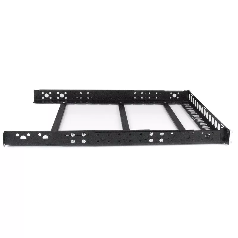 StarTech.com 1U universelle Server-Rack-Schienen, tiefenverstellbare Montageschienen für Server, 19-Zoll-Rack-Montageschienen