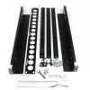 StarTech.com 1U universelle Server-Rack-Schienen, tiefenverstellbare Montageschienen für Server, 19-Zoll-Rack-Montageschienen