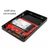 StarTech.com 2,5-Zoll-SATA-auf-Mini-SATA-SSD-Adaptergehäuse, Silber, 0 - 50 °C, -10 - 85 °C, 5 - 95 %, 68 mm, 98 mm
