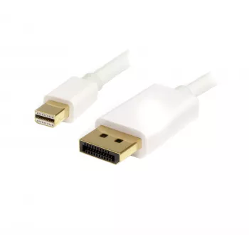 StarTech.com 2m (6ft) Mini DisplayPort zu DisplayPort 1.2 Kabel - 4K x 2K UHD Mini DisplayPort zu DisplayPort Adapterkabel - Mini DP zu DP Kabel für Monitor - mDP zu DP Konverterkabel