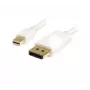 StarTech.com 2m (6ft) Mini DisplayPort zu DisplayPort 1.2 Kabel - 4K x 2K UHD Mini DisplayPort zu DisplayPort Adapterkabel - Mini DP zu DP Kabel für Monitor - mDP zu DP Konverterkabel
