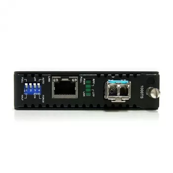 StarTech.com Glasfaser-Medienkonverter Gigabit 1000Mbps MM Faser LC 550m