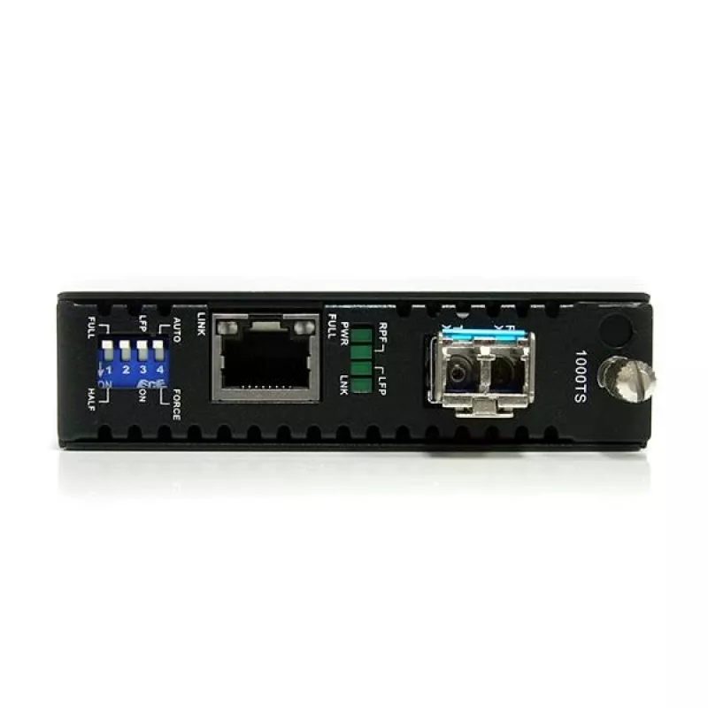 StarTech.com Glasfaser-Medienkonverter Gigabit 1000Mbps MM Faser LC 550m