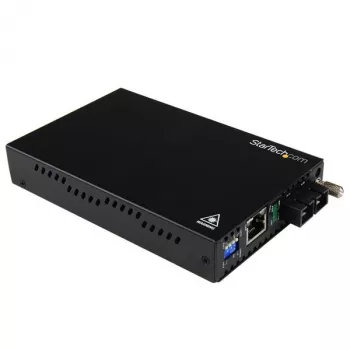 StarTech.com Gigabit Ethernet Multimode Glasfaser-Medienkonverter SC 550m - 1000 Mbit/s
