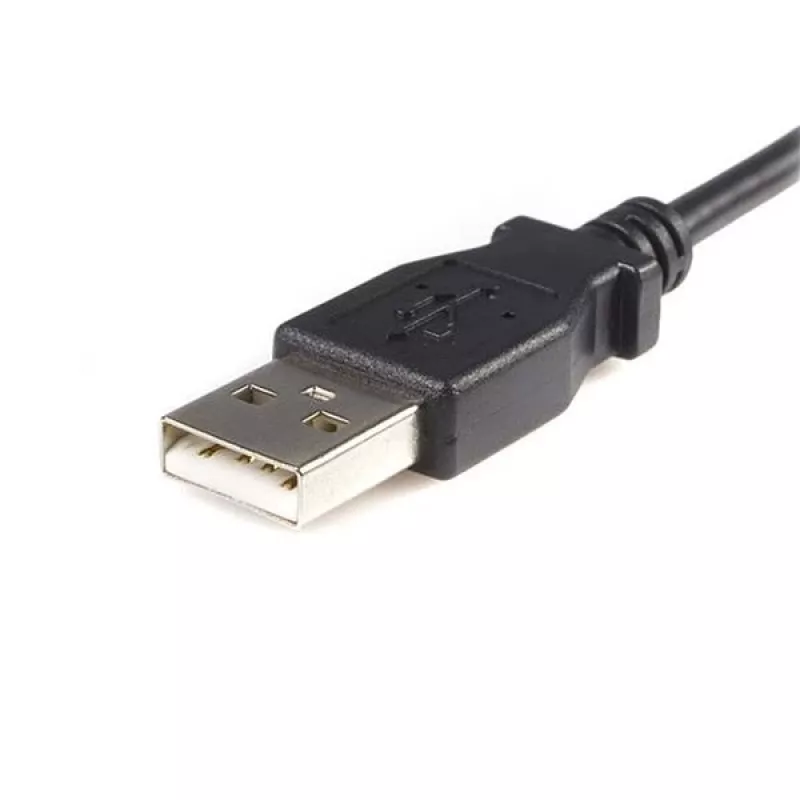 StarTech.com 0,5 m Micro-USB-Kabel - A auf Micro B, 0,5 m, USB A, Micro-USB B, USB 2.0, Stecker/Stecker, Schwarz
