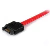 StarTech.com 0,3 m SATA-Verlängerungskabel, 0,3 m, SATA III, SATA 7-polig, SATA 7-polig, Stecker/Buchse, Schwarz, Rot