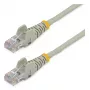 StarTech.com Cat5e Patchkabel mit rastnasenfreien RJ45-Steckern – 15 m, Grau