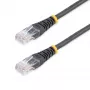 StarTech.com Cat5e Patchkabel mit vergossenen RJ45-Steckern – 15 m – Schwarz