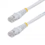 StarTech.com 15m Cat5e Weiß geformt RJ45 UTP Cat 5e Patchkabel - 15 m Patchkabel