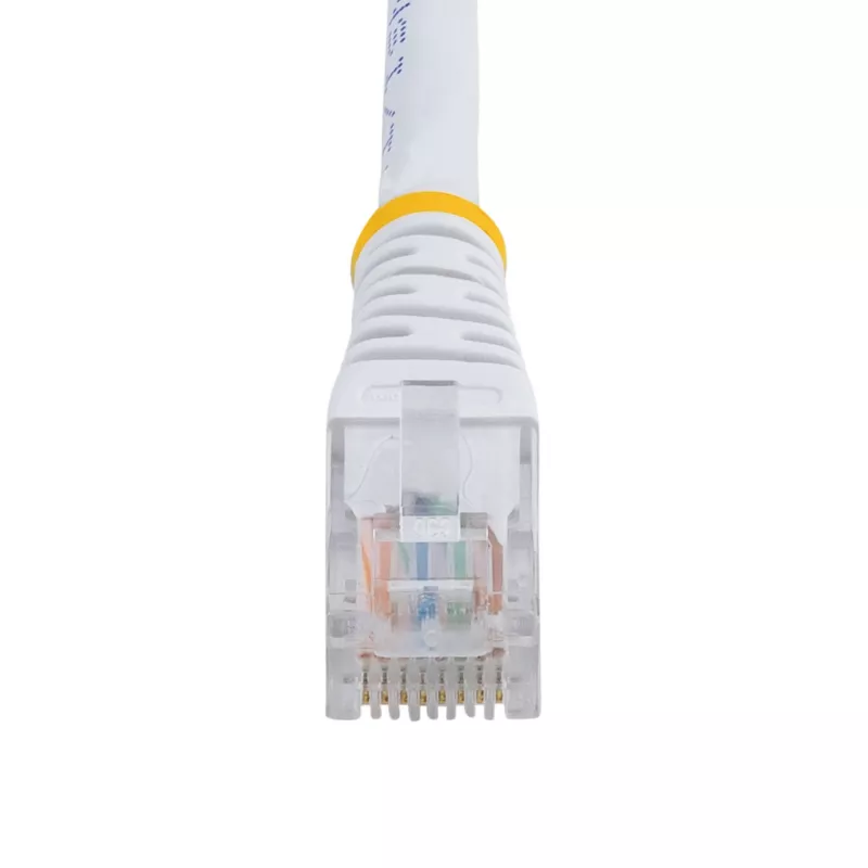 StarTech.com 15m Cat5e Weiß geformt RJ45 UTP Cat 5e Patchkabel - 15 m Patchkabel