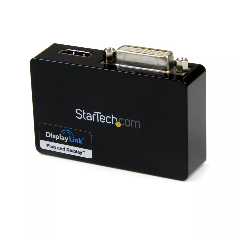 StarTech.com USB 3.0 auf HDMI / DVI Adapter - 2048 x 1152, 3.2 Gen 1 (3.1 Gen 1), USB Typ-B, DVI-Ausgang, HDMI-Ausgang, 2048 x 1152 Pixel
