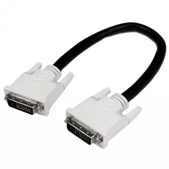 StarTech.com 1m DVI-D Dual Link Kabel – M/M, 1 m, DVI-D, DVI-D, Male, Male, Schwarz