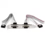 StarTech.com 2-Port 16 Zoll DB9 Serieller Portblech zu 10-Pin-Header
