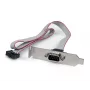StarTech.com 1 Port 16 Zoll DB9 Serieller-Anschlussblende auf 10-Pin-Header – Low Profile