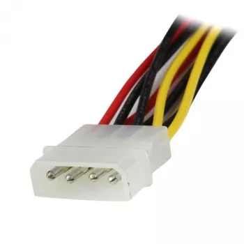 StarTech.com 30,5 cm LP4 auf 2x einrastende SATA-Strom-Y-Kabel-Splitter-Adapter – 4-pol. LP4 auf duale SATA