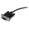 StarTech.com 1m Schwarz gerade Through DB9 RS232 Serielles Kabel - M/F