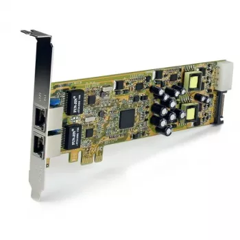 StarTech.com Dual-Port PCI Express Gigabit Ethernet PCIe Netzwerkkartenadapter – PoE/PSE