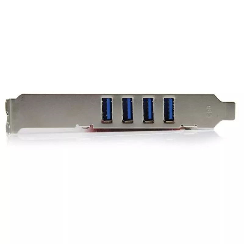 StarTech.com 4-Port PCI USB 3.0 Adapterkarte mit SATA/SP4-Stromanschluss
