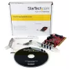 StarTech.com 4-Port PCI USB 3.0 Adapterkarte mit SATA/SP4-Stromanschluss