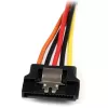 StarTech.com 15 cm Latching SATA Power Y-Splitter-Kabeladapter – Stecker/Buchse