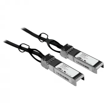 StarTech.com Cisco SFP-H10GB-CU5M kompatibles 5m 10G SFP+ zu SFP+ Direktanschlusskabel Twinax – 10GbE SFP+ Kupfer DAC 10 Gbit/s stromsparend passiv Mini GBIC/Transceiver Modul DAC Firepower ASR920 ASR9000