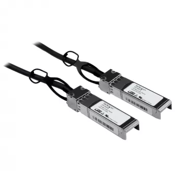StarTech.com Cisco SFP-H10GB-CU1M Kompatibles 1m 10G SFP+ zu SFP+ Direct Attach Kabel Twinax - 10GbE SFP+ Kupfer DAC 10 Gbps Low Power Passiv Mini GBIC/Transceiver Modul DAC Firepower ASR920 ASR9000