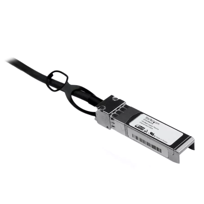 StarTech.com Cisco SFP-H10GB-CU1M Kompatibles 1m 10G SFP+ zu SFP+ Direct Attach Kabel Twinax - 10GbE SFP+ Kupfer DAC 10 Gbps Low Power Passiv Mini GBIC/Transceiver Modul DAC Firepower ASR920 ASR9000