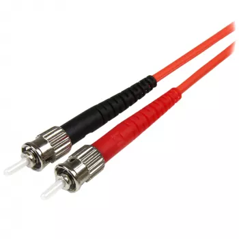 StarTech.com 1 m Glasfaserkabel – Multimode Duplex 50/125 – LSZH-Faser-Jumperkabel – LC/ST